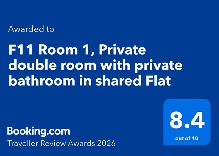 홈스테이 F11 1, Private Double With Private Bathroom In Shared Flat 음시다